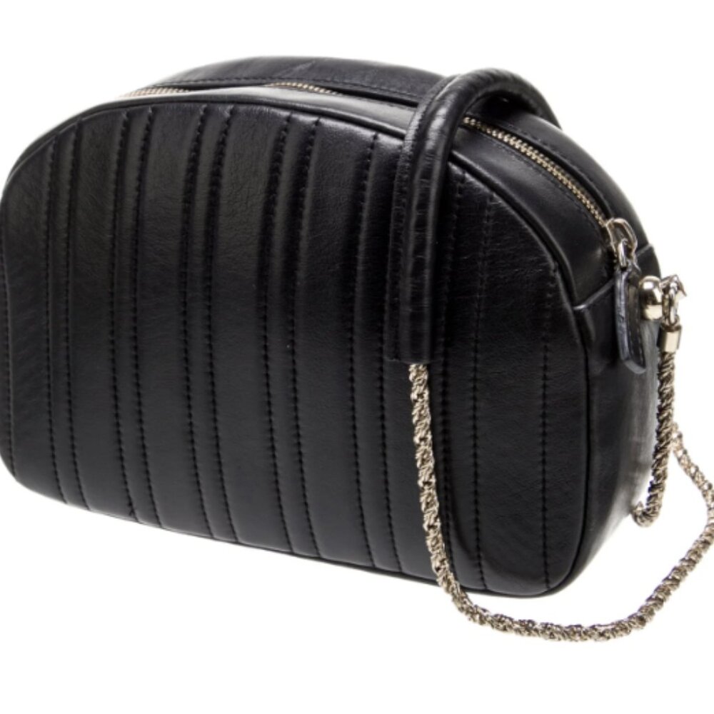 Sézane Black Leather Crossbody Bag - Picture 5 of 5